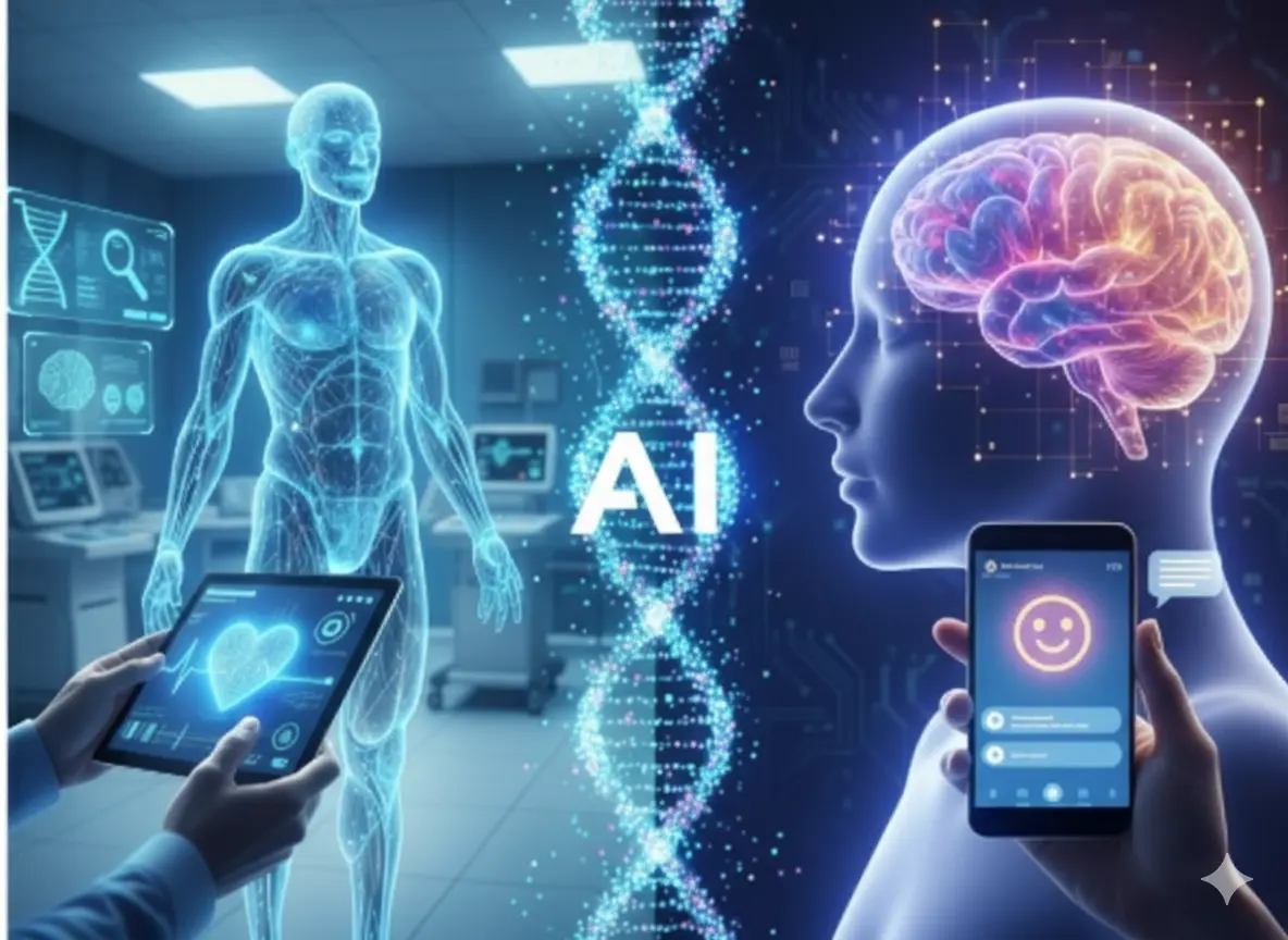 Emerging of AI in Physical and Mental Health